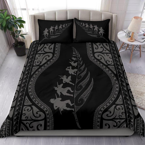 new-zealand-haka-fern-bedding-set-grey