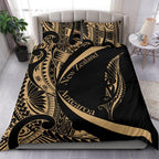 new-zealand-silver-fern-bedding-set-maori-tattoo-circle-style-golden