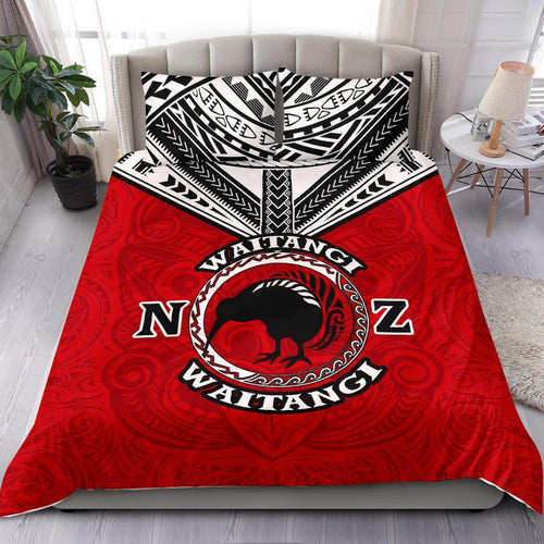 new-zealand-maori-bedding-set-waitangi-day-red
