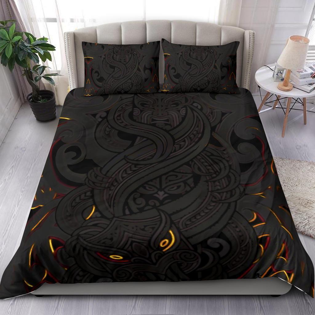 new-zealand-bedding-set-maori-gods-tumatauenga-god-of-war-black