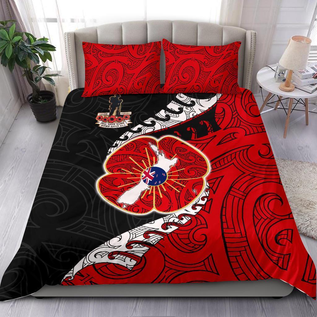 anzac-new-zealand-bedding-set-lest-we-forget-poppy-map-silver-fern-nz