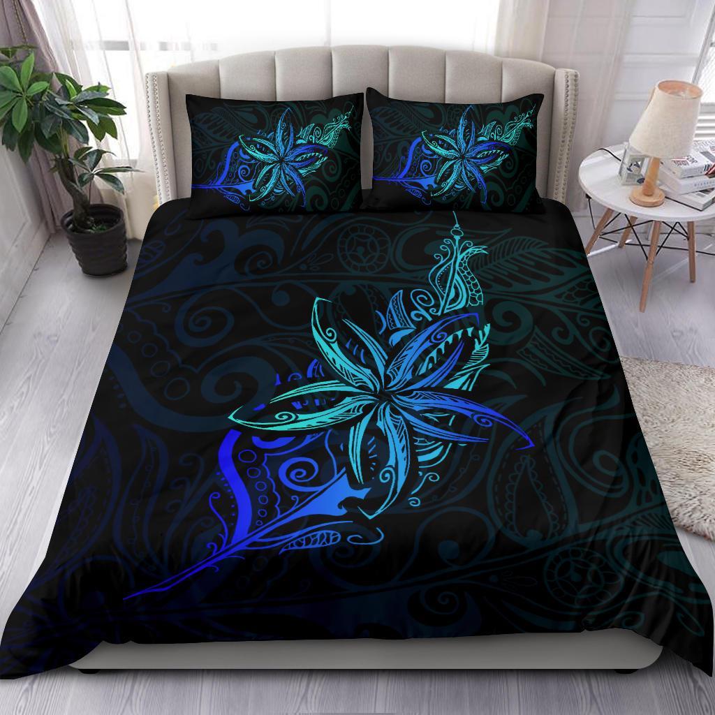 light-silver-fern-new-zealand-bedding-set-frangipani-tattoo-duvet-covers-blue