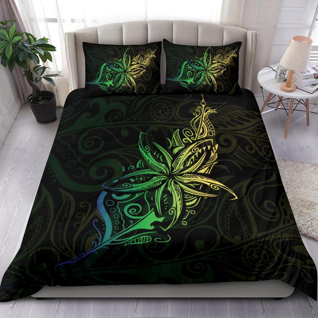 light-silver-fern-new-zealand-bedding-set-frangipani-tattoo-duvet-covers-green
