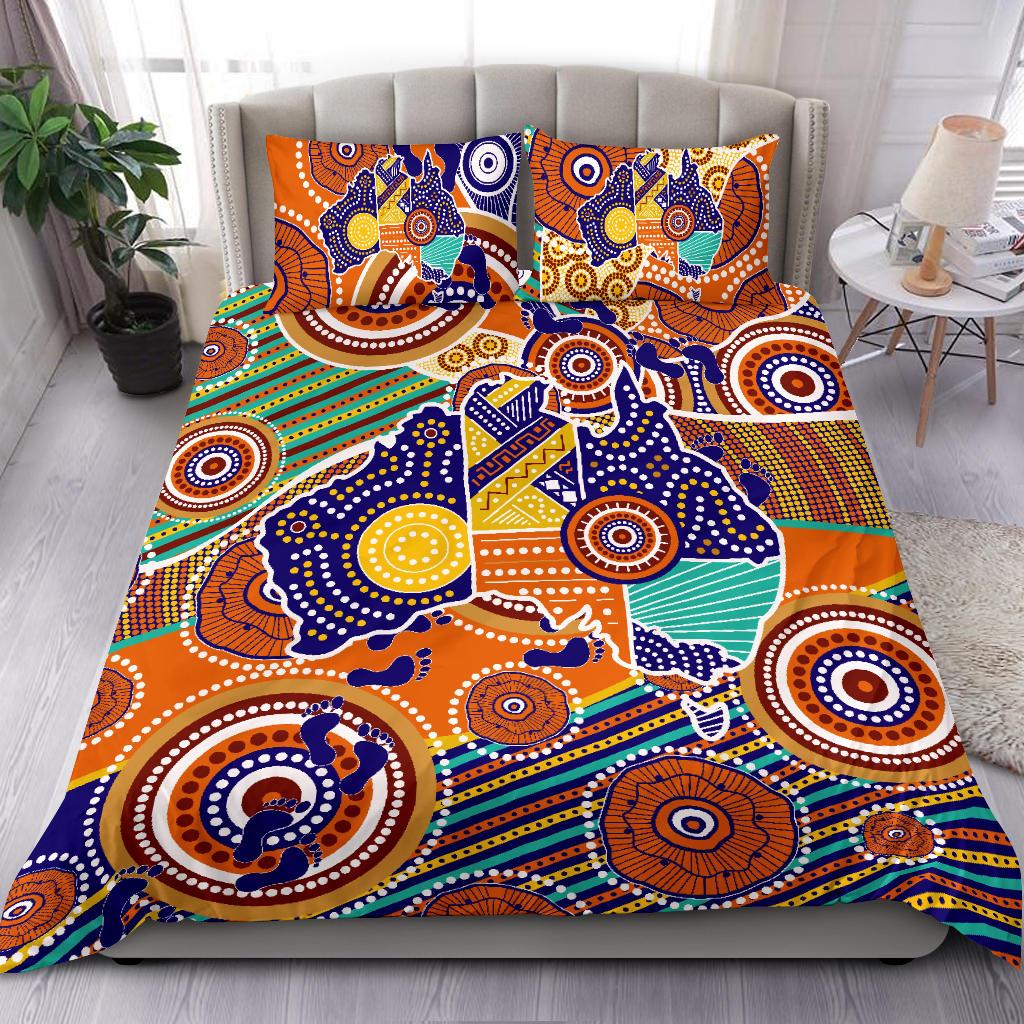 aboriginal-bedding-set-australian-map-dot-painting