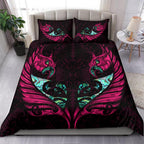 new-zealand-bedding-set-manaia-paua-fern-wing-pink