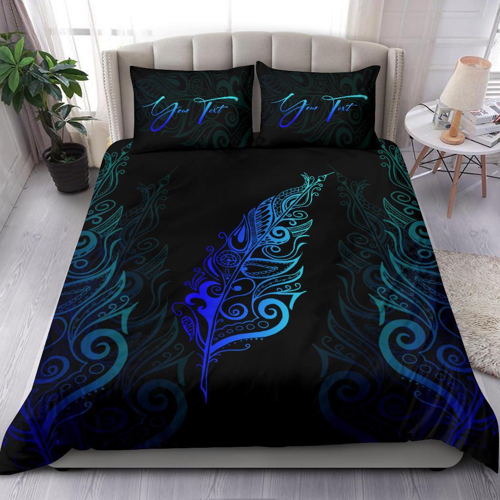 signature-custom-light-silver-fern-bedding-set-blue