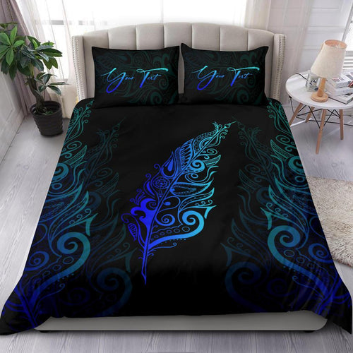 signature-custom-light-silver-fern-bedding-set-blue