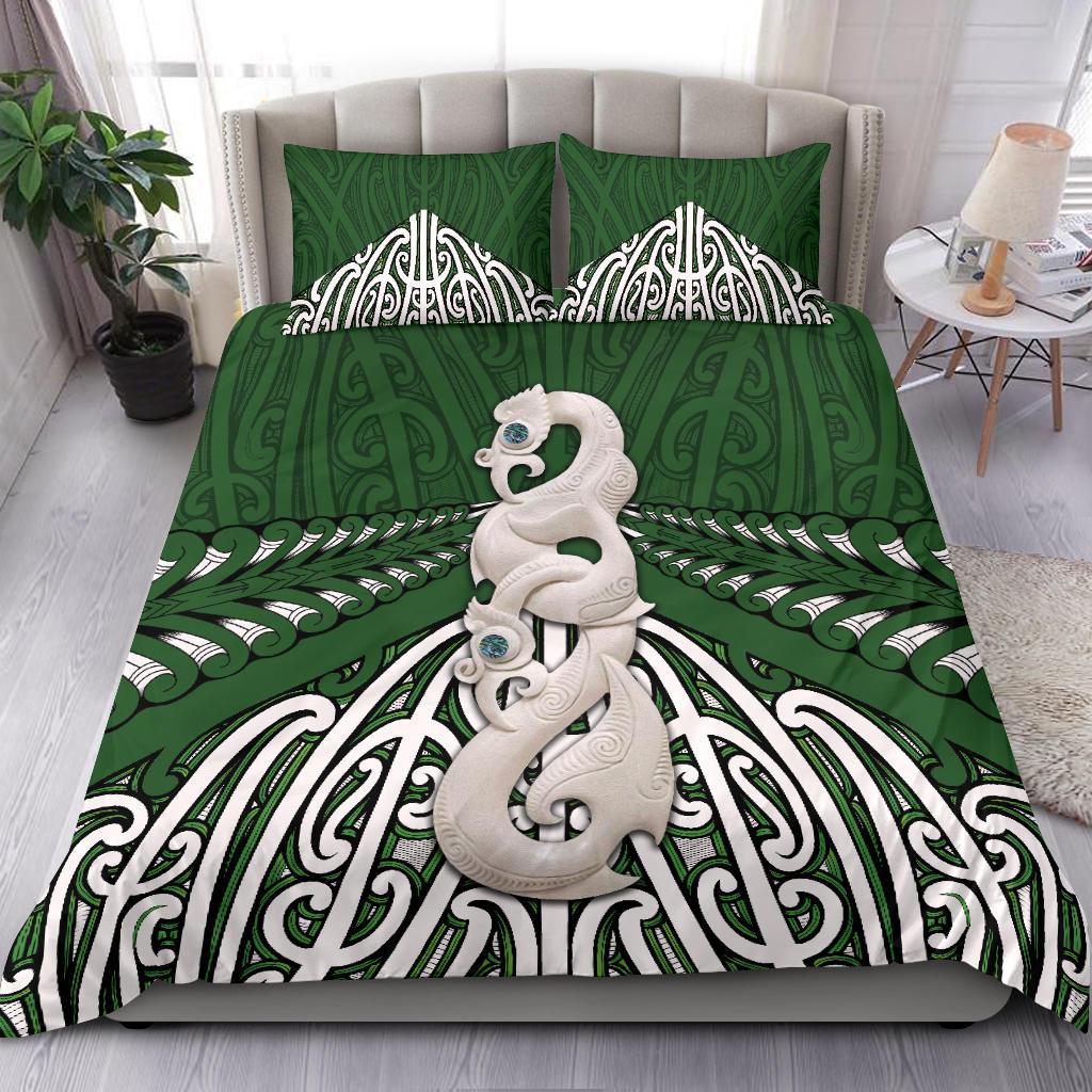 maori-moko-tattoo-bedding-set-manaia-pounamu
