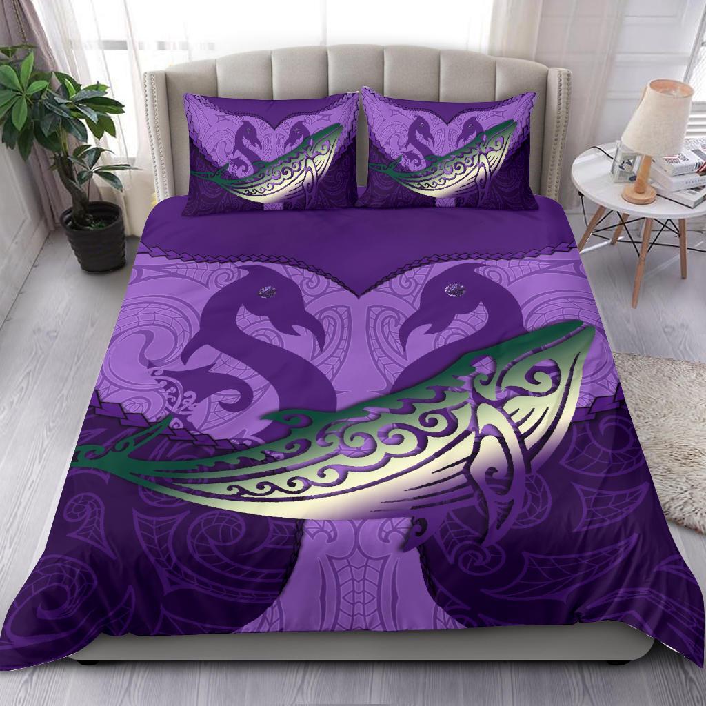 maori-manaia-whales-gods-of-the-sea-bedding-set-purple
