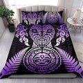 maori-face-fern-new-zealand-bedding-set-purple