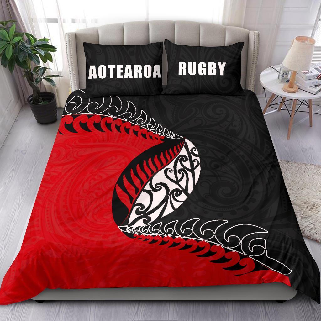 aotearoa-rugby-fern-bedding-set-red