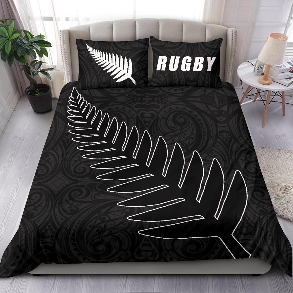 silver-fern-rugby-bedding-set-black