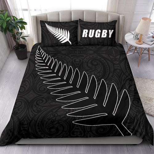 silver-fern-rugby-bedding-set-black