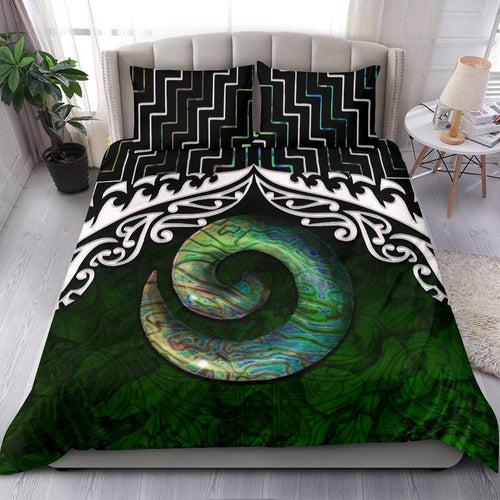 new-zealand-maori-koru-poutama-bedding-set
