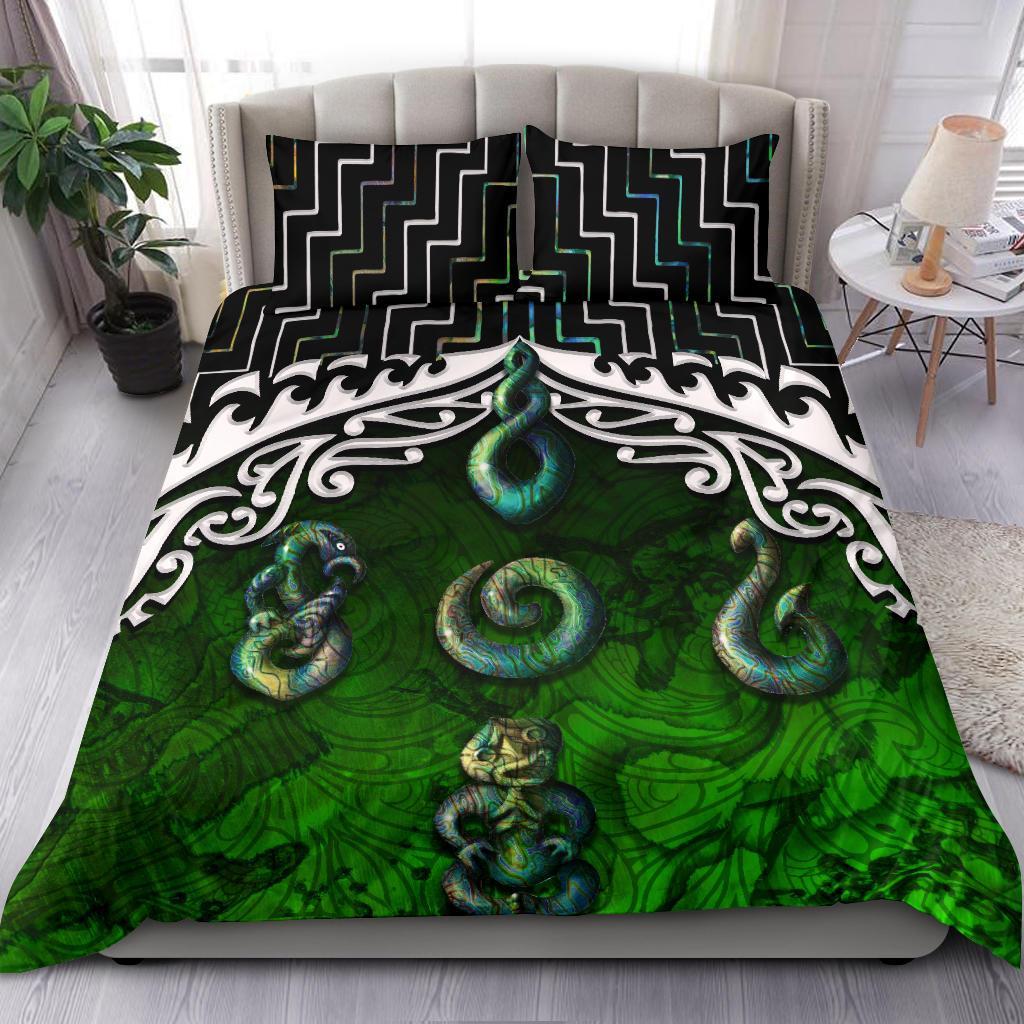 new-zealand-maori-symbols-poutama-bedding-set