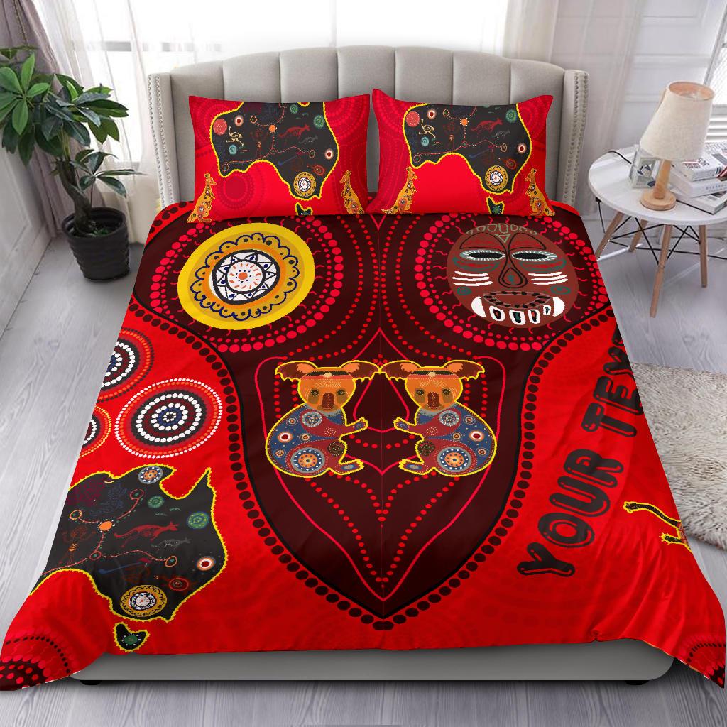 1saustralia-custom-bedding-set-aboriginal-animal-dot-pattern