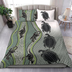 bedding-set-aboriginal-with-kangaroo-lizard-turtle-and-dotted-crooked-stripes-pattern