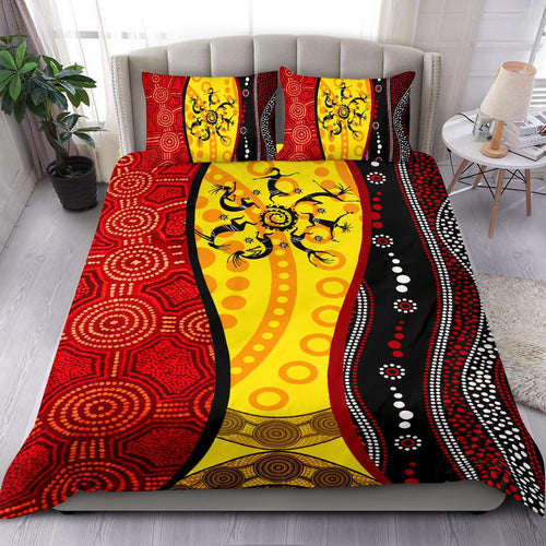 aboriginal-bedding-sets-dreamtime-koori-dot-acrylic-paint