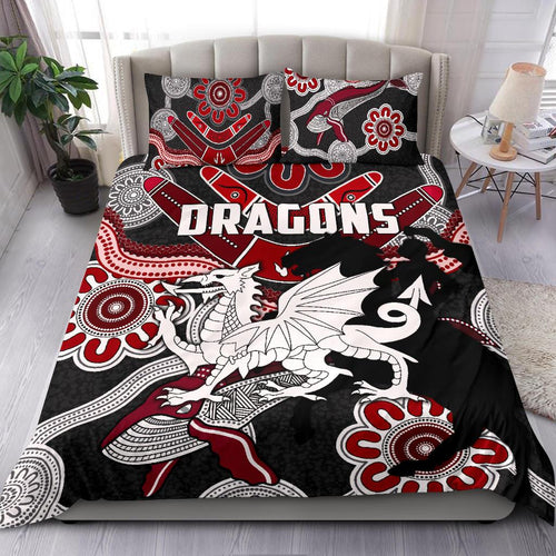 dragons-bedding-set-st-george-indigenous-black
