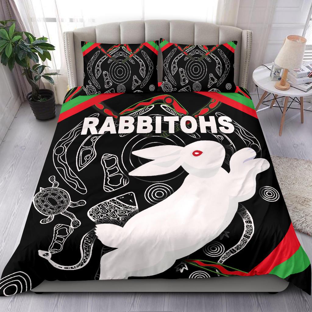 rabbitohs-bedding-set-indigenous-mystery-vibes