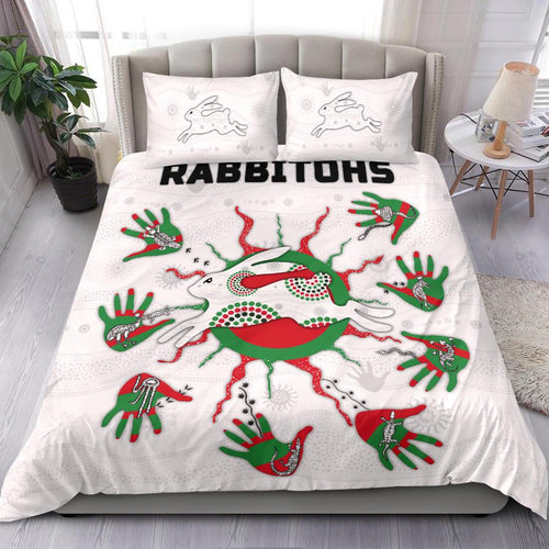 rabbitohs-indigenous-bedding-set-animals-aboriginal-1
