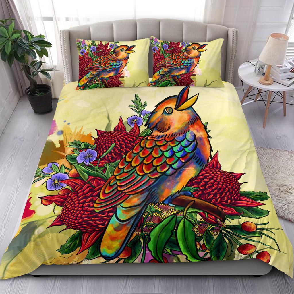 bedding-set-australia-kookaburra-with-waratah