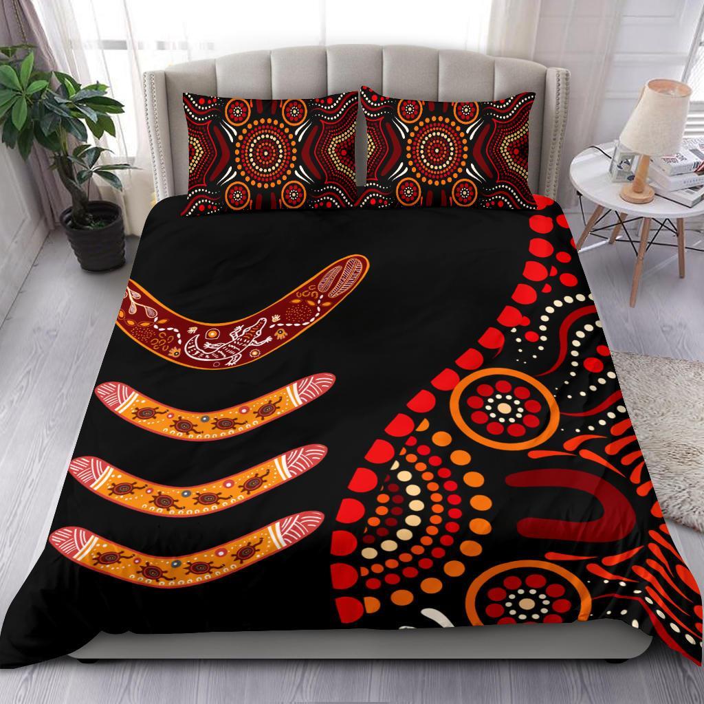 aboriginal-bedding-set-aboriginal-boomerangs-with-dot-painting-pattern