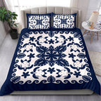turtle-with-hibiscus-royal-navy-bedding-set