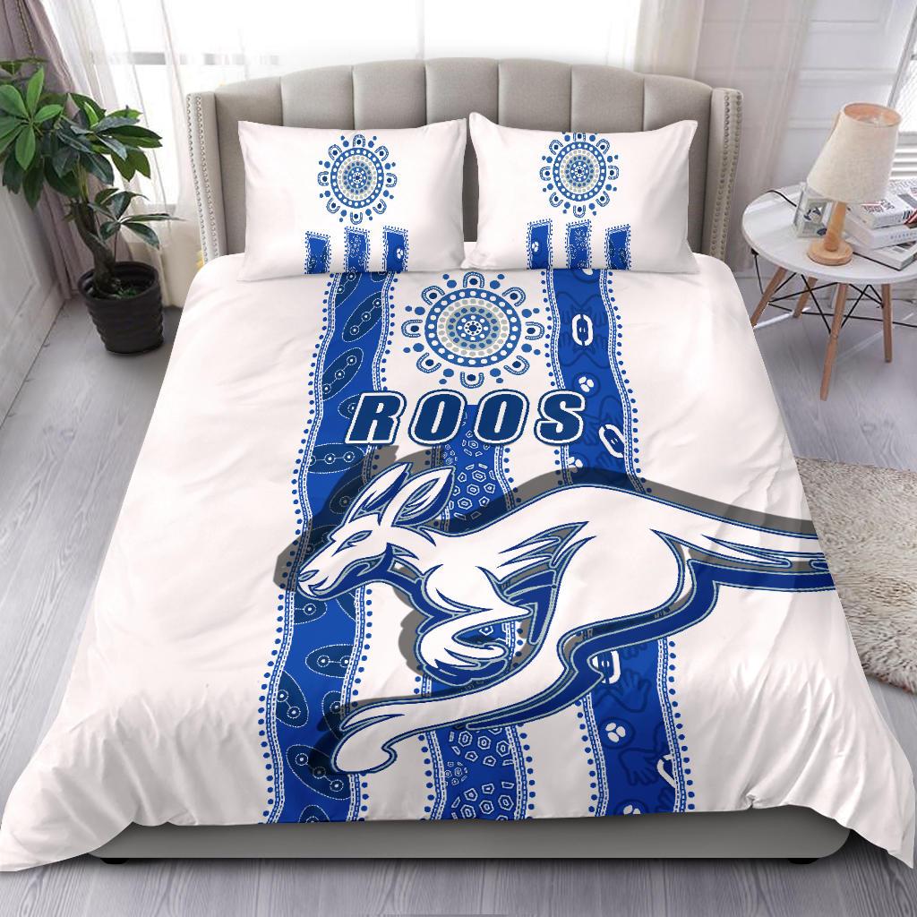 melbourne-kangaroos-bedding-set-indigenous-north-roos-white