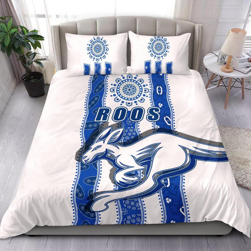 melbourne-kangaroos-bedding-set-indigenous-north-roos-white