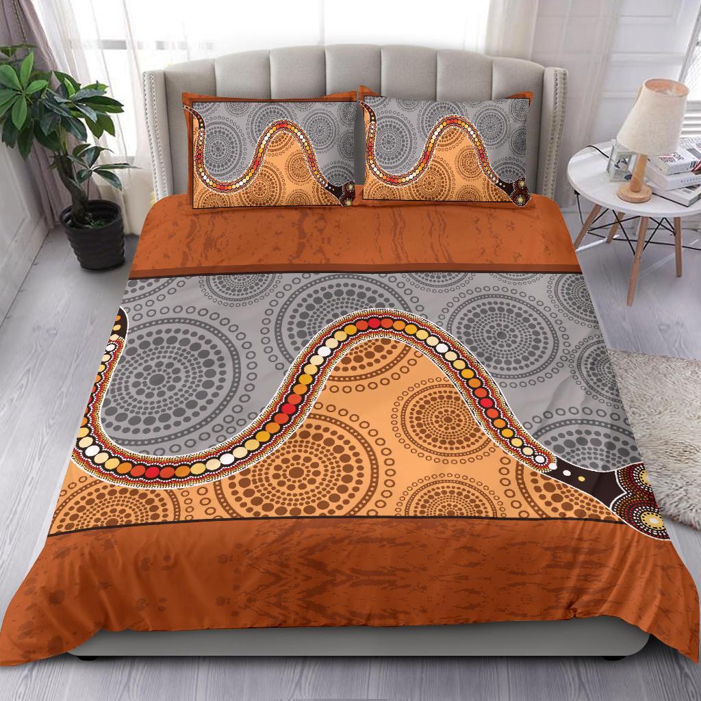 aboriginal-bedding-set-indigenous-snake