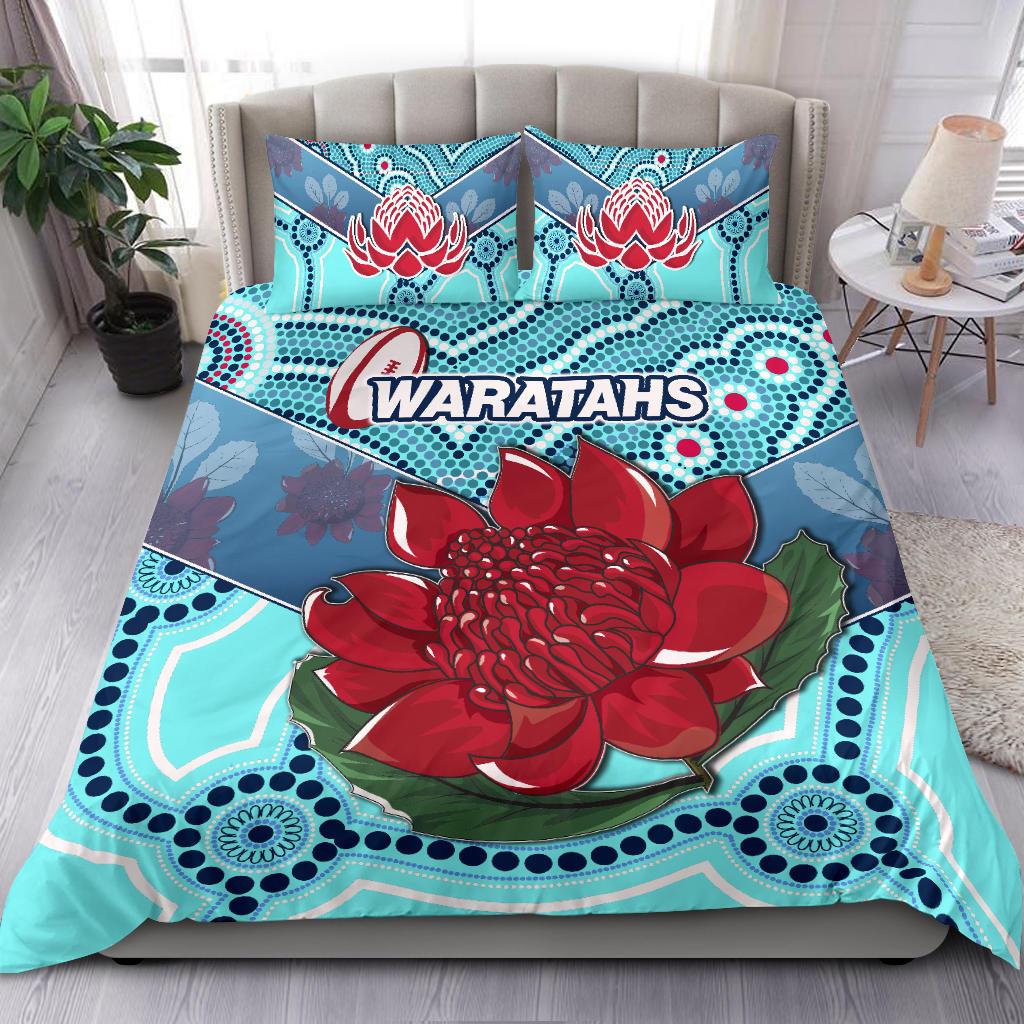 new-south-wales-rugby-bedding-set-indigenous-nsw-waratahs