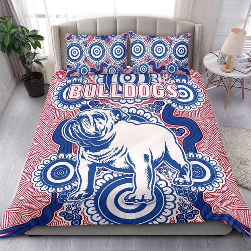 western-bedding-set-bulldogs-simple-indigenous
