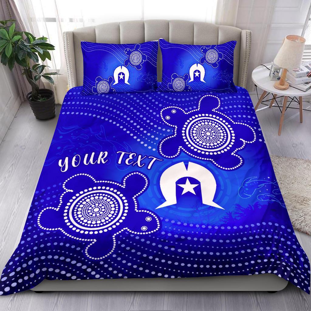 custom-torres-strait-islanders-bedding-set-torres-symbol-with-indigenous-turtle