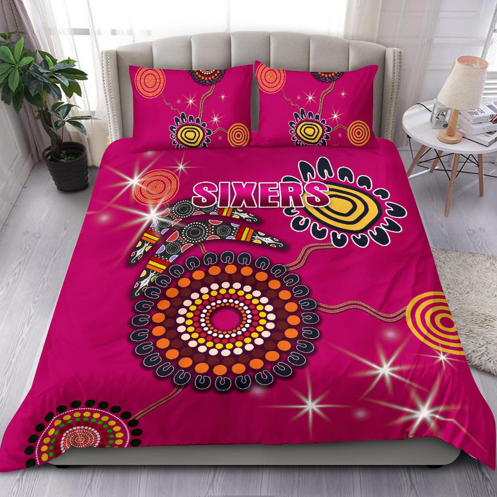 sydney-bedding-set-sixers-indigenous-magenta