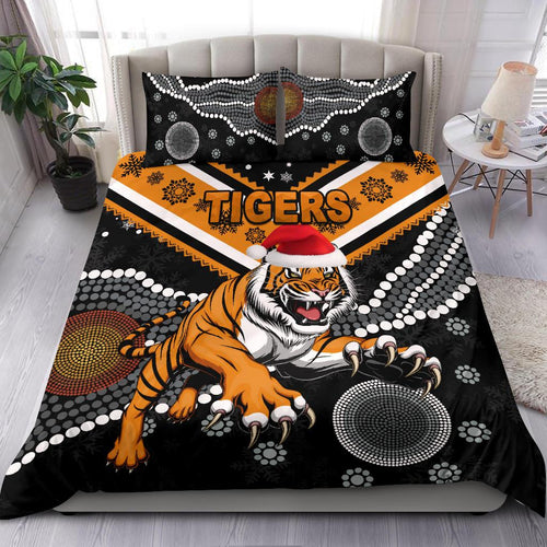 wests-christmas-bedding-set-tigers-indigenous