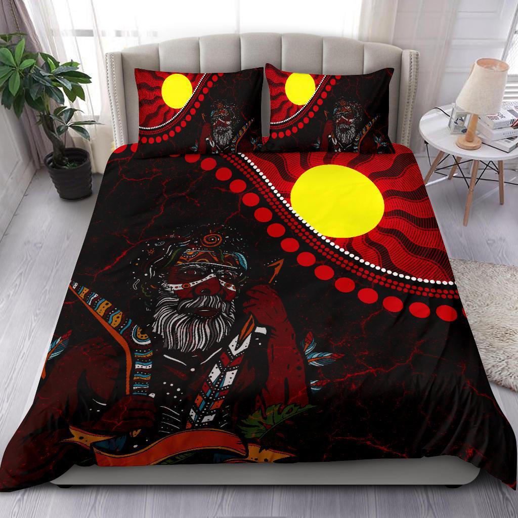 aboriginal-bedding-set-indigenous-people-and-sun