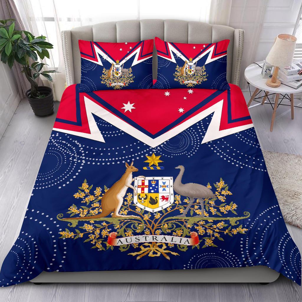 bedding-set-australian-coat-of-arms-flag-color