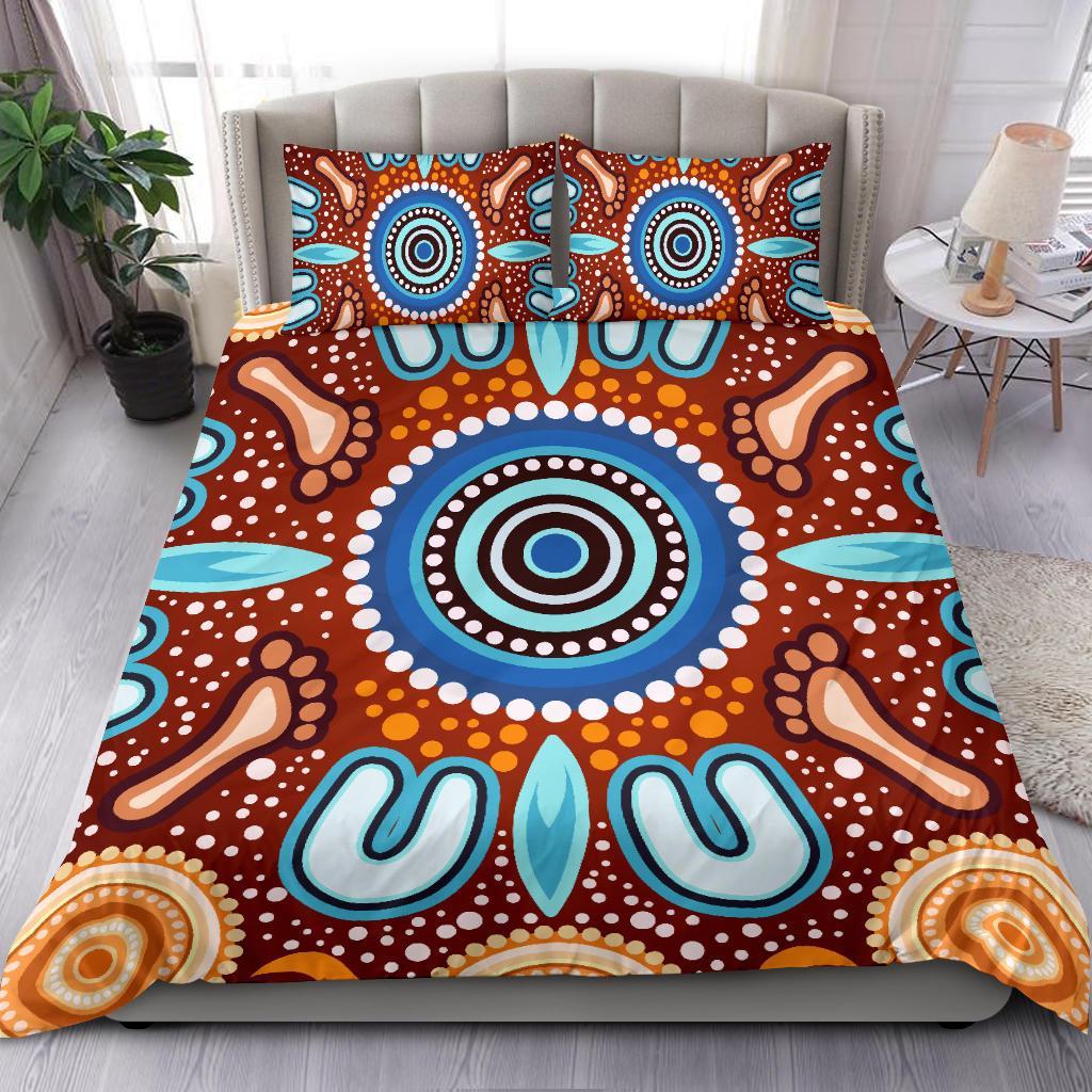 aboriginal-bedding-set-indigenous-circle-dot-painting-ver02