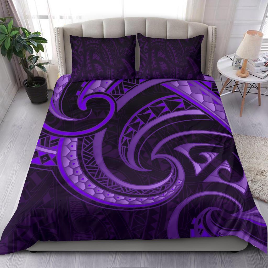 new-zealand-maori-mangopare-bedding-set-polynesian-purple