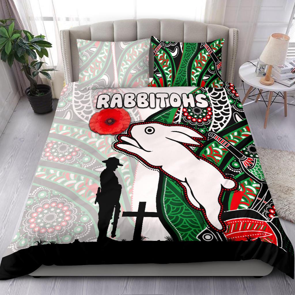 rabbitohs-bedding-set-indigenous-anzac-day