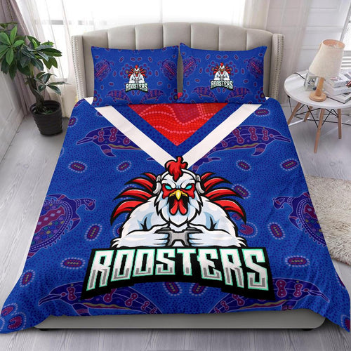 sydney-roosters-indigenous-bedding-set-prairie-style-no-1