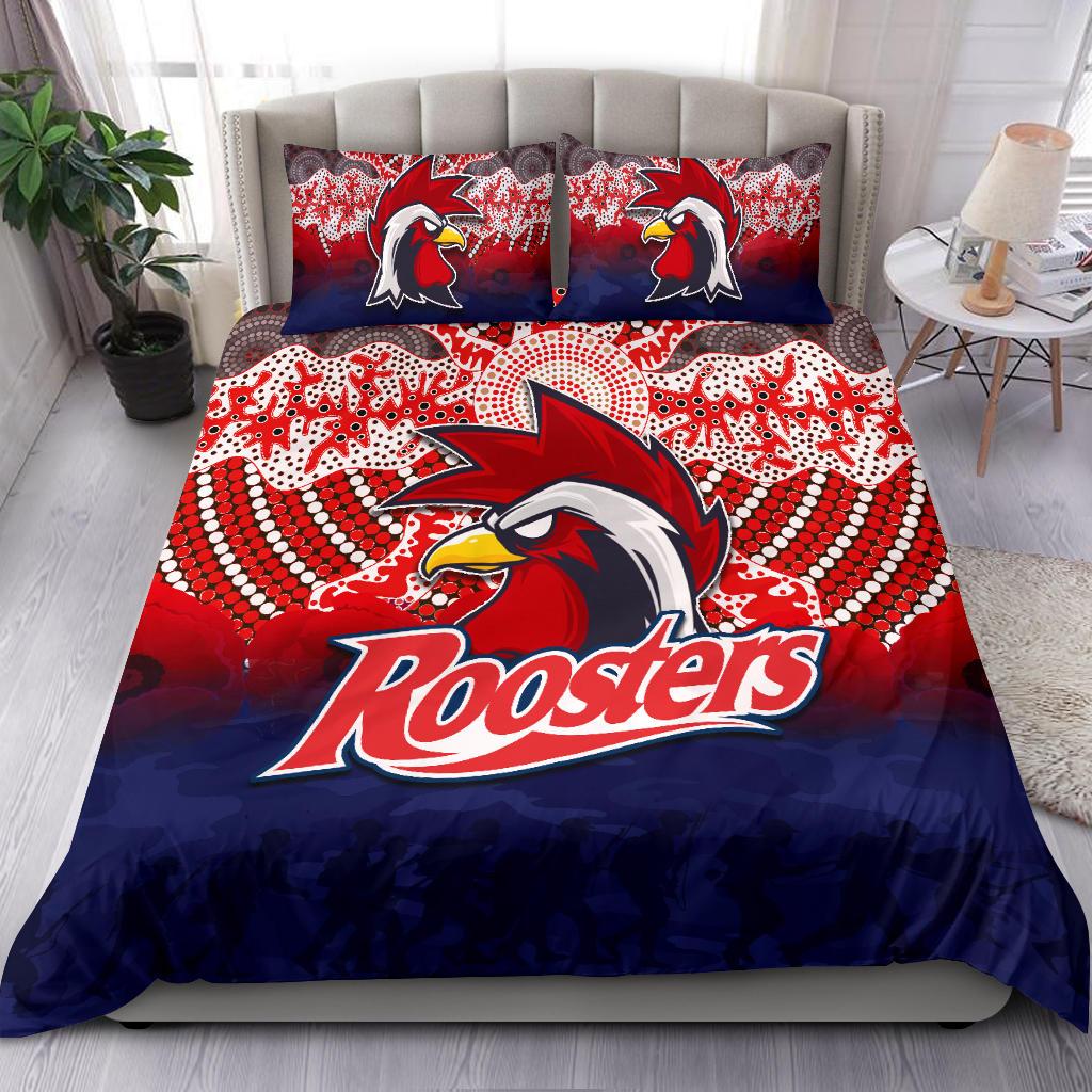 roosters-bedding-set-anzac-day-aboriginal