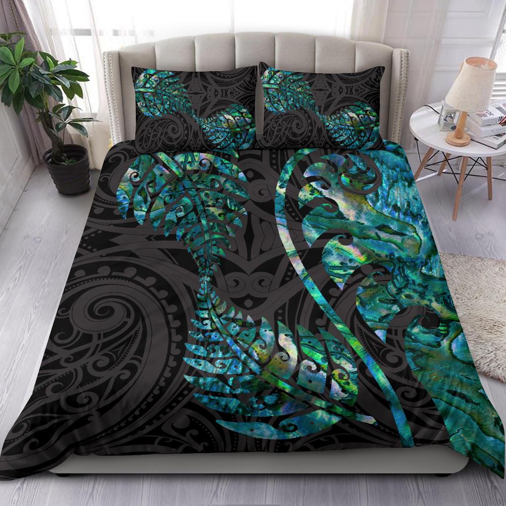 aotearoa-maori-bedding-set-silver-fern-koru-vibes