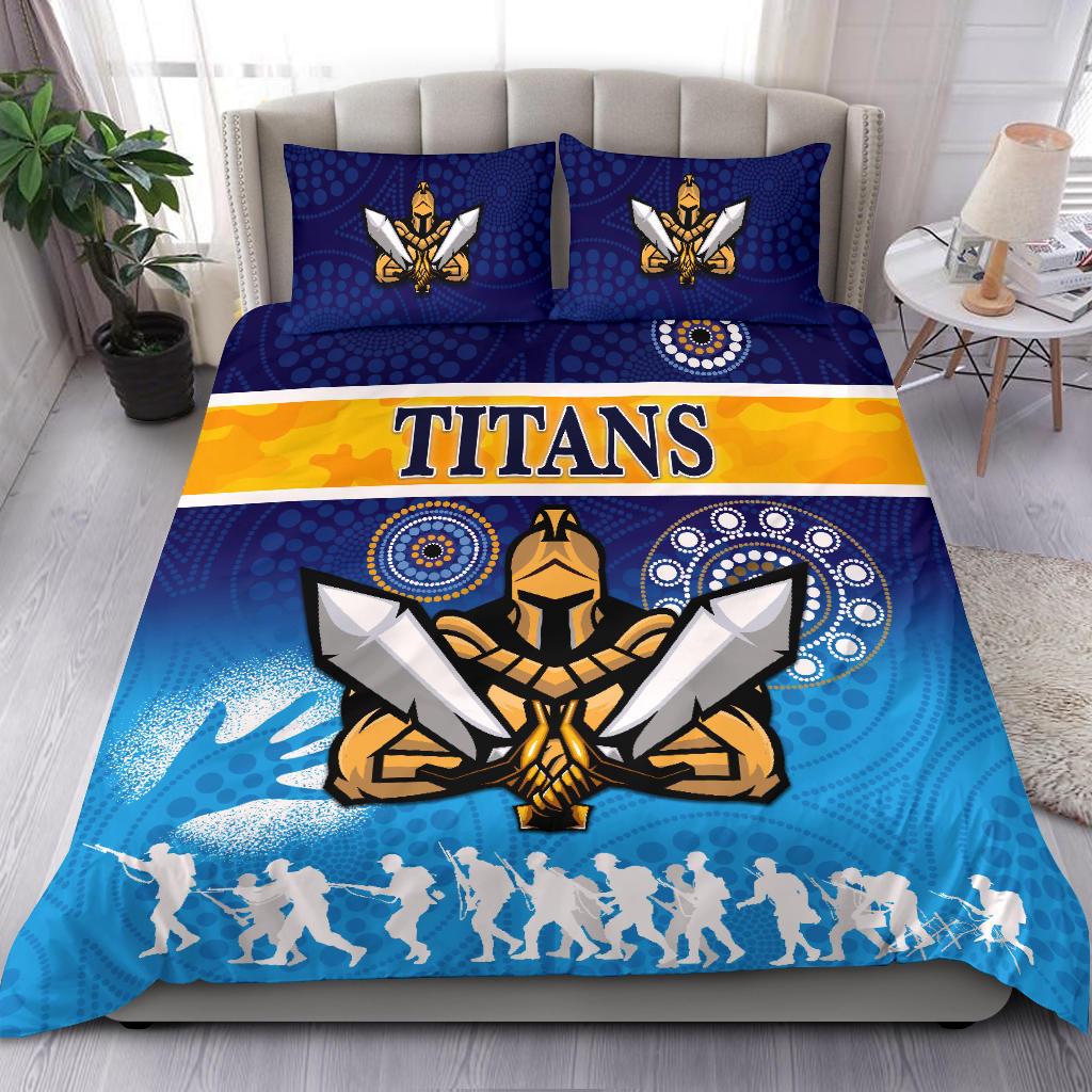 gold-coast-bedding-set-titans-gladiator-anzac-day-2021-version-indigenous