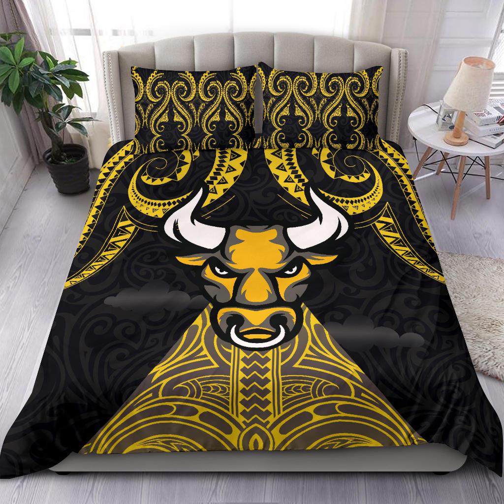 aotearoa-maori-bedding-set-taranaki-bulls