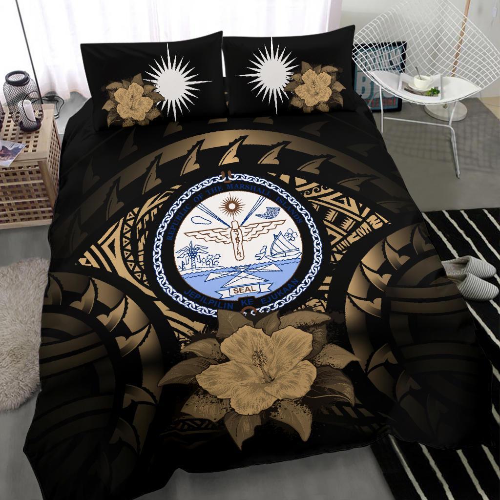 marshall-island-brown-hibiscus-bedding-set