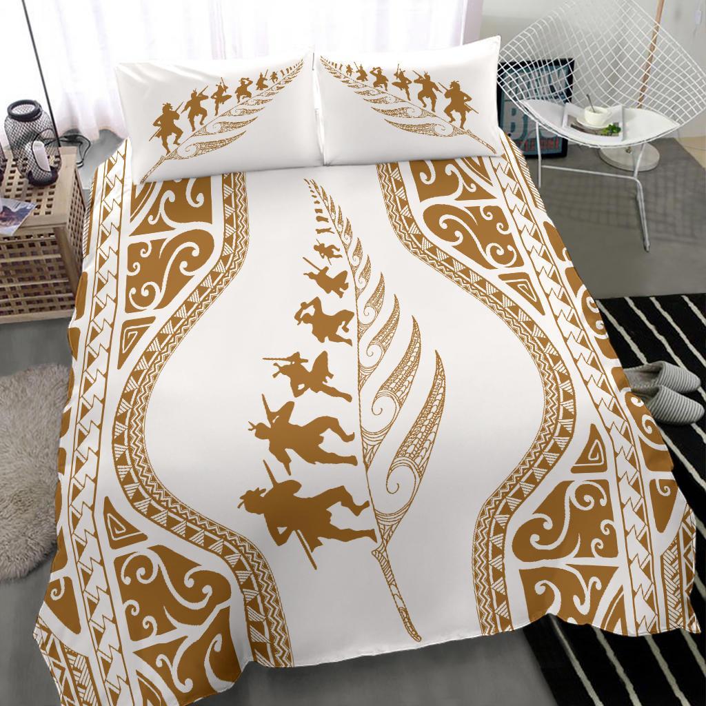 new-zealand-haka-fern-bedding-set-beige