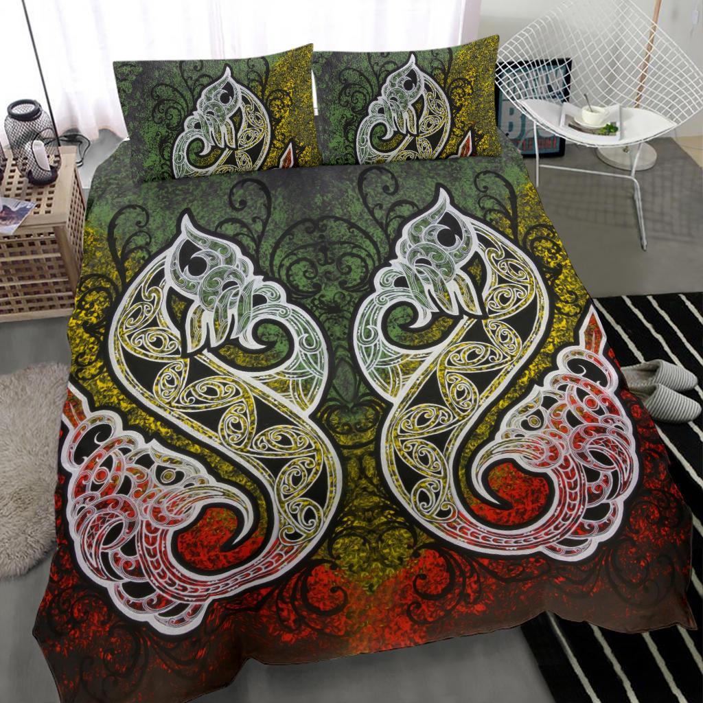 maori-manaia-bedding-set-painting