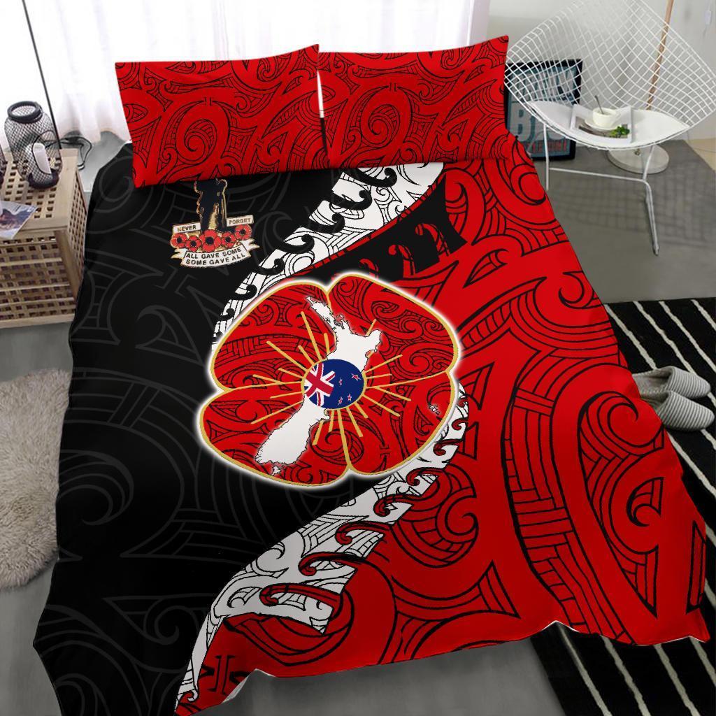 anzac-new-zealand-bedding-set-lest-we-forget-poppy-map-silver-fern-nz
